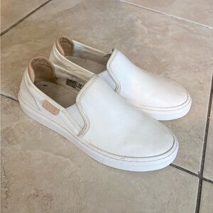 UGG Cream Slip-On Sneakers
